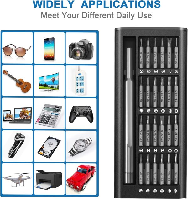 24 In 1 Precision Mini Magnetic Screwdriver Set, 24 In 1 Tool Kit