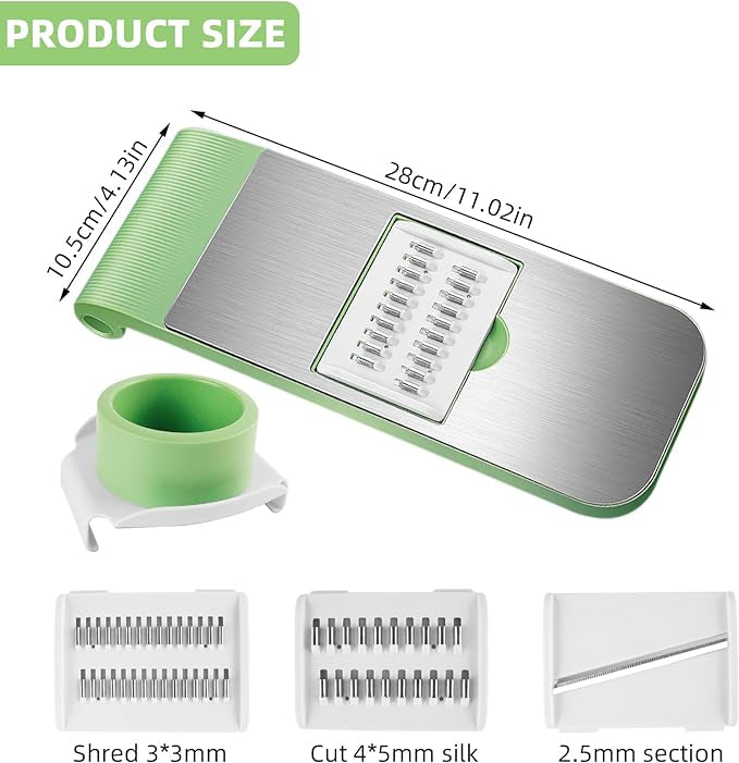 Multifunctional 5 Blades Vegetable Cutter Grater For Vegetables Slicers