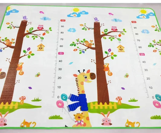 Crawling Mat For Baby Floor Play Mat Double-sided Baby Playmat For Infants Toddlers Kids (Random Design)