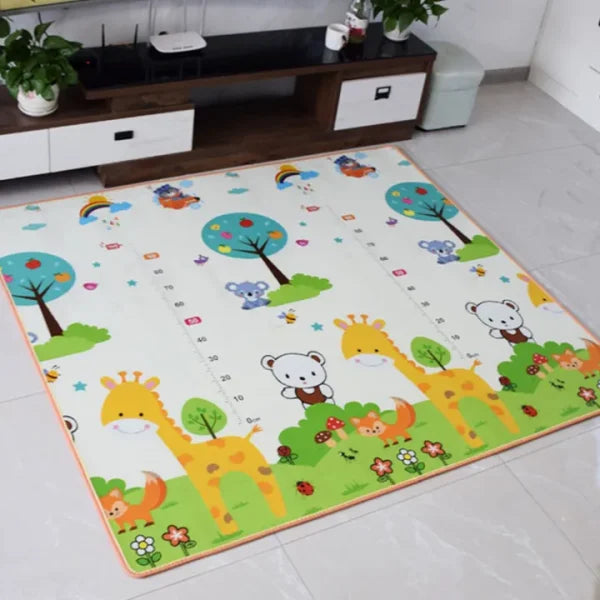 Crawling Mat For Baby Floor Play Mat Double-sided Baby Playmat For Infants Toddlers Kids (Random Design)