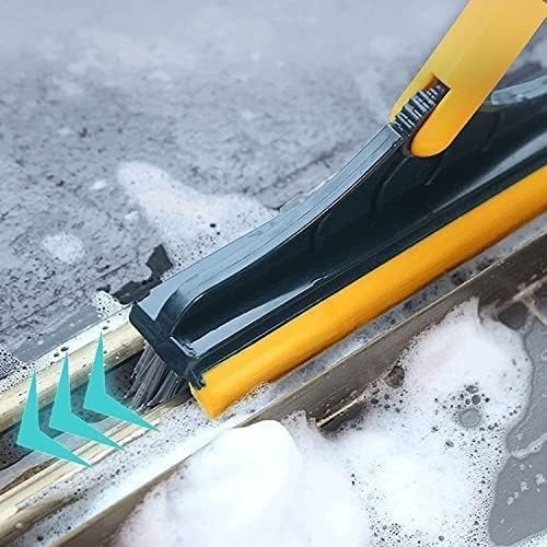 2 In 1 Floor Cleaning Brush Bathroom Tile Windows Floor Cleaning Brush With 120° Rotatable Head – Multipurpose Bathroom Floor Cleaning Brush