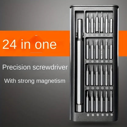 24 In 1 Precision Mini Magnetic Screwdriver Set, 24 In 1 Tool Kit