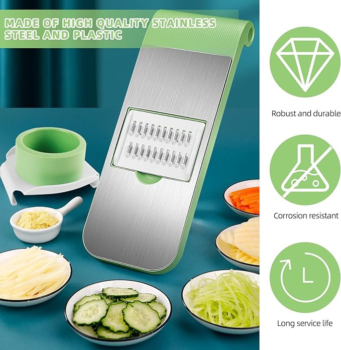 Multifunctional 5 Blades Vegetable Cutter Grater For Vegetables Slicers