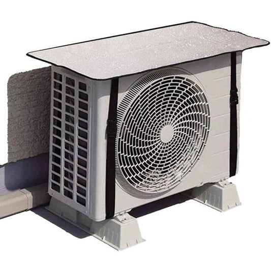 Ac Outdoor Unit Protector Heat Insulation Sunlight Shade Protector From Dust With Adjustable Buckle Rain Cover Air Conditioner Cover