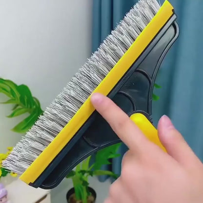 2 In 1 Floor Cleaning Brush Bathroom Tile Windows Floor Cleaning Brush With 120° Rotatable Head – Multipurpose Bathroom Floor Cleaning Brush