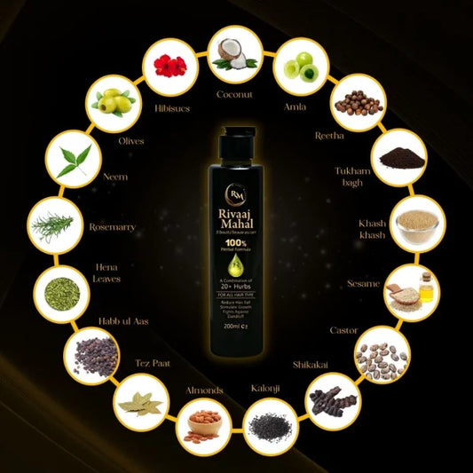 Rivaaj Hair Oil Hair Food Organic Hair Problem Solution 200 Ml