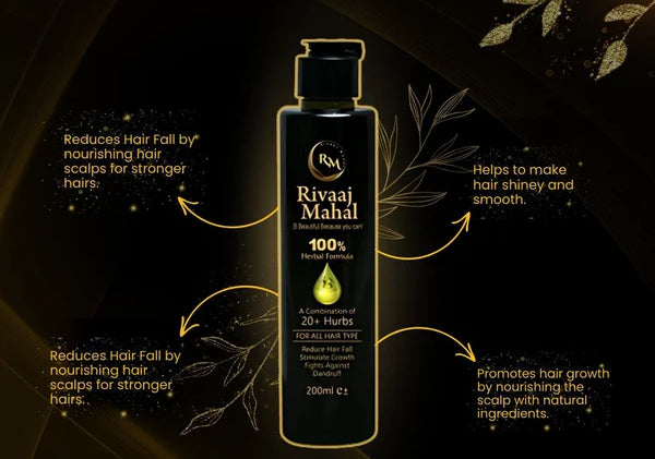 Rivaaj Hair Oil Hair Food Organic Hair Problem Solution 200 Ml
