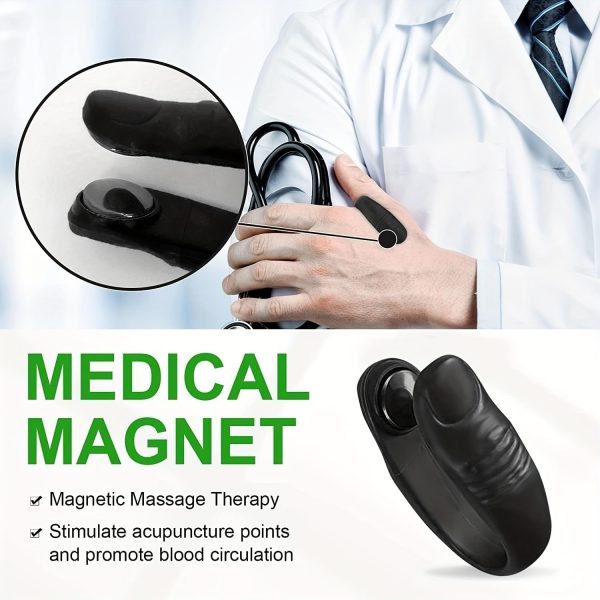 Sugar Control Li4 Acupressure Point Clip Wearable – Supporting Acupressure Relaxation, Stress Alleviation, Tension Relief and Headache