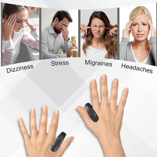 Sugar Control Li4 Acupressure Point Clip Wearable – Supporting Acupressure Relaxation, Stress Alleviation, Tension Relief and Headache
