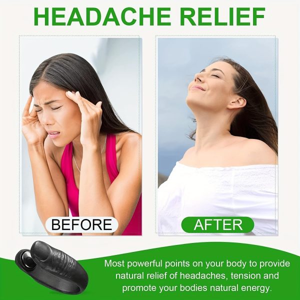 Sugar Control Li4 Acupressure Point Clip Wearable – Supporting Acupressure Relaxation, Stress Alleviation, Tension Relief and Headache